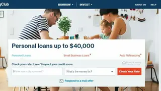 Lending Club screenshot