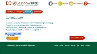 LessonWriter screenshot