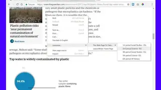 LessonWriter screenshot
