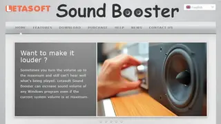 Letasoft Sound Booster screenshot