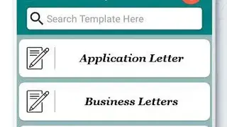 Letter Templates Offline screenshot