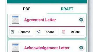 Letter Templates Offline screenshot