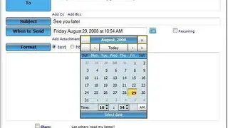LetterMeLater screenshot