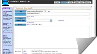 LetterMeLater screenshot