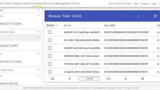 Lexbe eDiscovery Platform screenshot