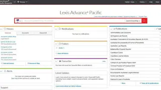 Lexis Advance screenshot