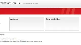 Lexis Web screenshot