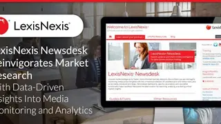 LexisNexis Newsdesk screenshot