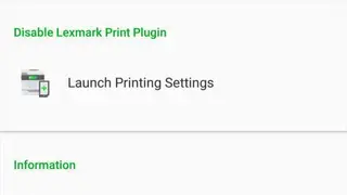 Lexmark Mobile Print screenshot