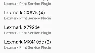 Lexmark Print Plugin screenshot