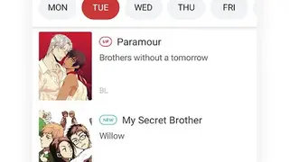 Lezhin Comics screenshot