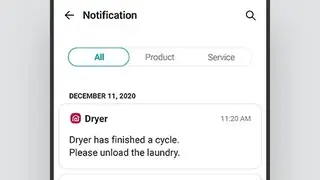 LG ThinQ screenshot