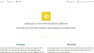 Liberapay screenshot