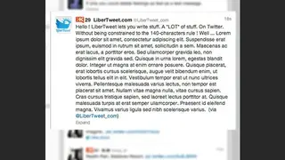 LiberTweet screenshot