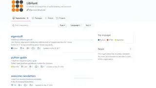 LibHunt screenshot