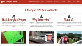LibraryBox screenshot