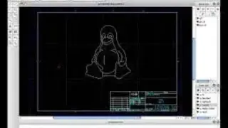 LibreCAD screenshot