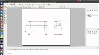 LibreCAD screenshot