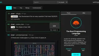 Libreddit screenshot