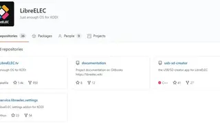 LibreELEC screenshot