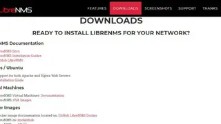 LibreNMS screenshot