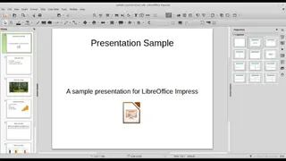 LibreOffice Impress screenshot