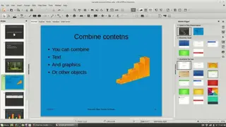 LibreOffice Impress screenshot