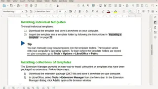 LibreOffice Writer screenshot