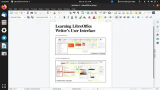 LibreOffice Writer screenshot