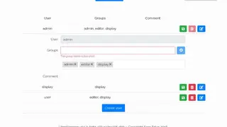 LibreSignage screenshot