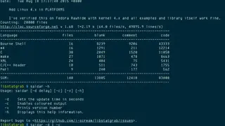 Libstatgrab screenshot
