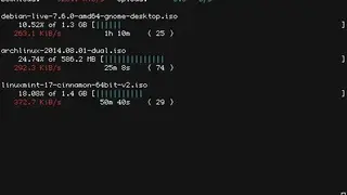 Libtorrent screenshot