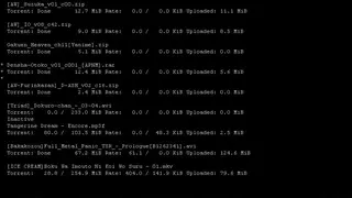 Libtorrent screenshot