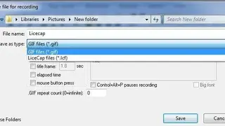 LICEcap screenshot