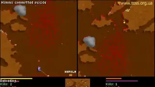 Liero screenshot