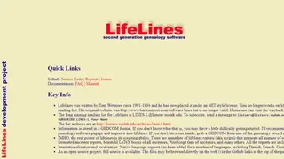 LifeLines screenshot
