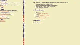 LifeLines screenshot