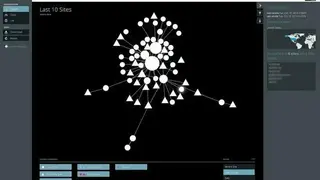 Lightbeam for Firefox screenshot