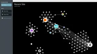 Lightbeam for Firefox screenshot