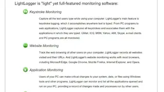 LightLogger Keylogger screenshot