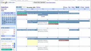 Lightning Calendar screenshot