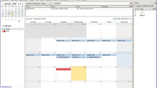 Lightning Calendar screenshot