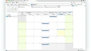 Lightning Calendar screenshot