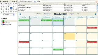 Lightning Calendar screenshot