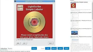 LightScribe screenshot