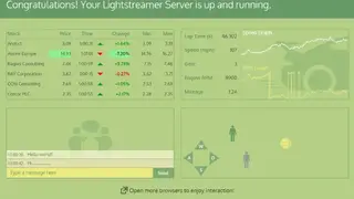 Lightstreamer screenshot