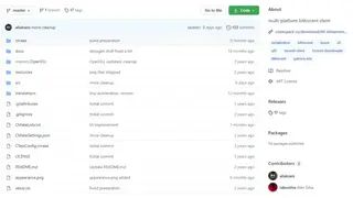 LIII BitTorrent Client screenshot