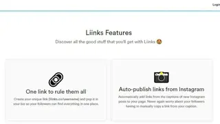 Liinks screenshot