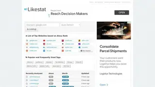 Likestat screenshot