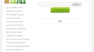 Lilfile screenshot